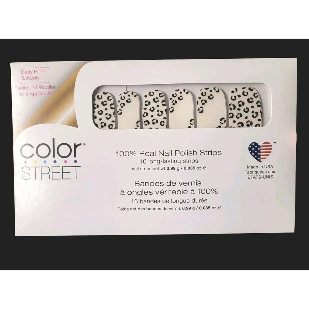 NEW Color Street Real Nail Polish Strips " Spot On" set